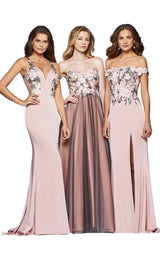 Faviana S10021 Dusty Pink