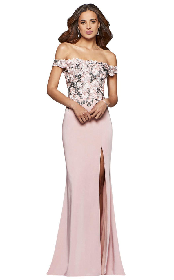 Faviana S10021 Dusty Pink