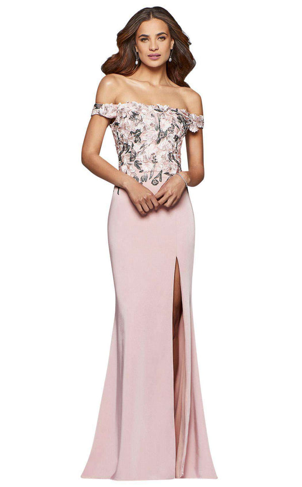 Faviana S10021 Dusty Pink