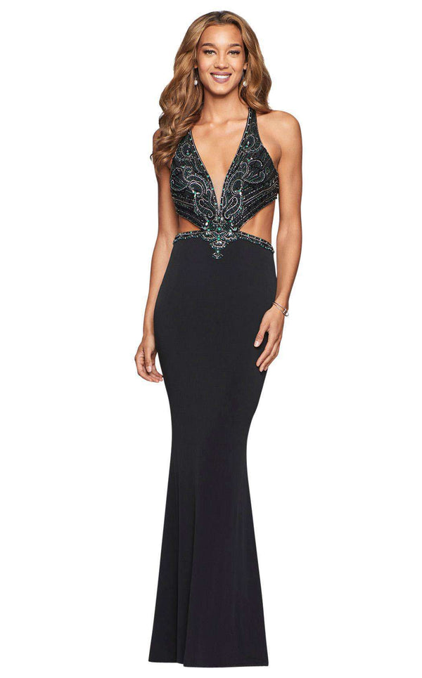 Faviana S10029 Black/Emerald