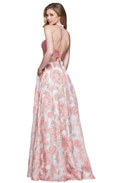 Faviana S10035 Ivory/Peach/Rose Gold