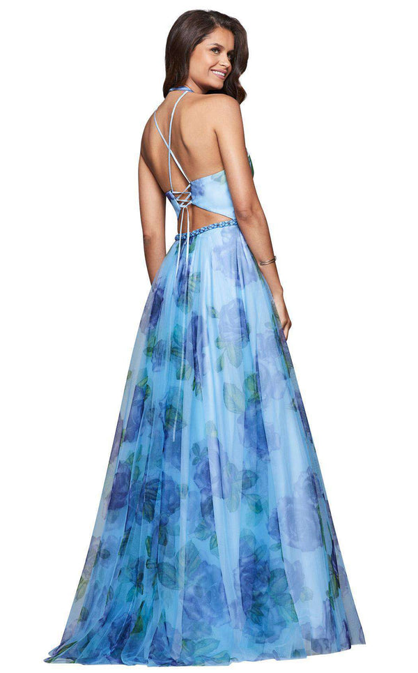 Faviana S10036 Blue/Lavender