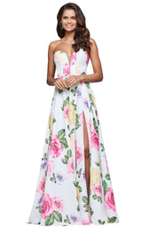 Faviana S10046 Ivory/Pink