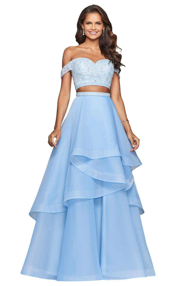 Faviana S10062 Light Periwinkle