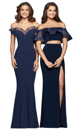 Faviana S10070 Navy