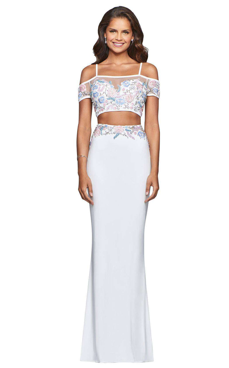 Faviana S10087 Ivory