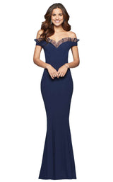 Faviana S10097 Navy