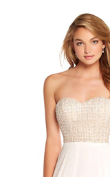 Alyce 60047 Diamond White/Nude