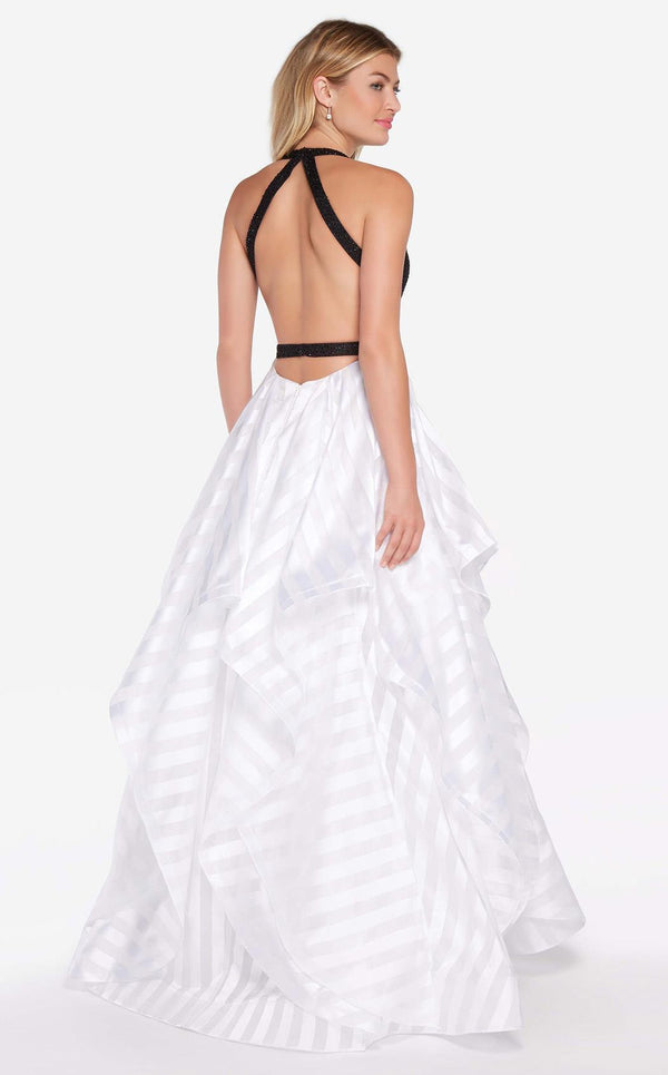 Alyce 60148 Black/Diamond White