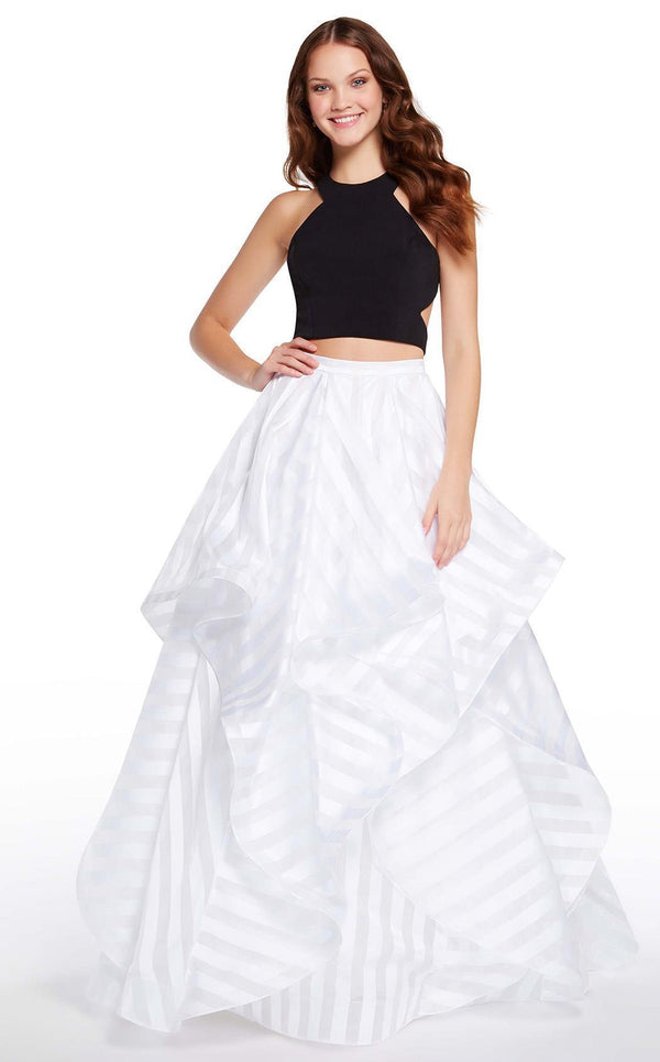 Alyce 60149 Black/Diamond White