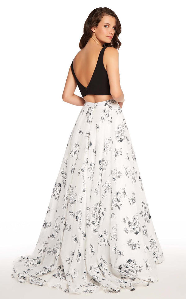 Alyce 60182 Diamond White/Black