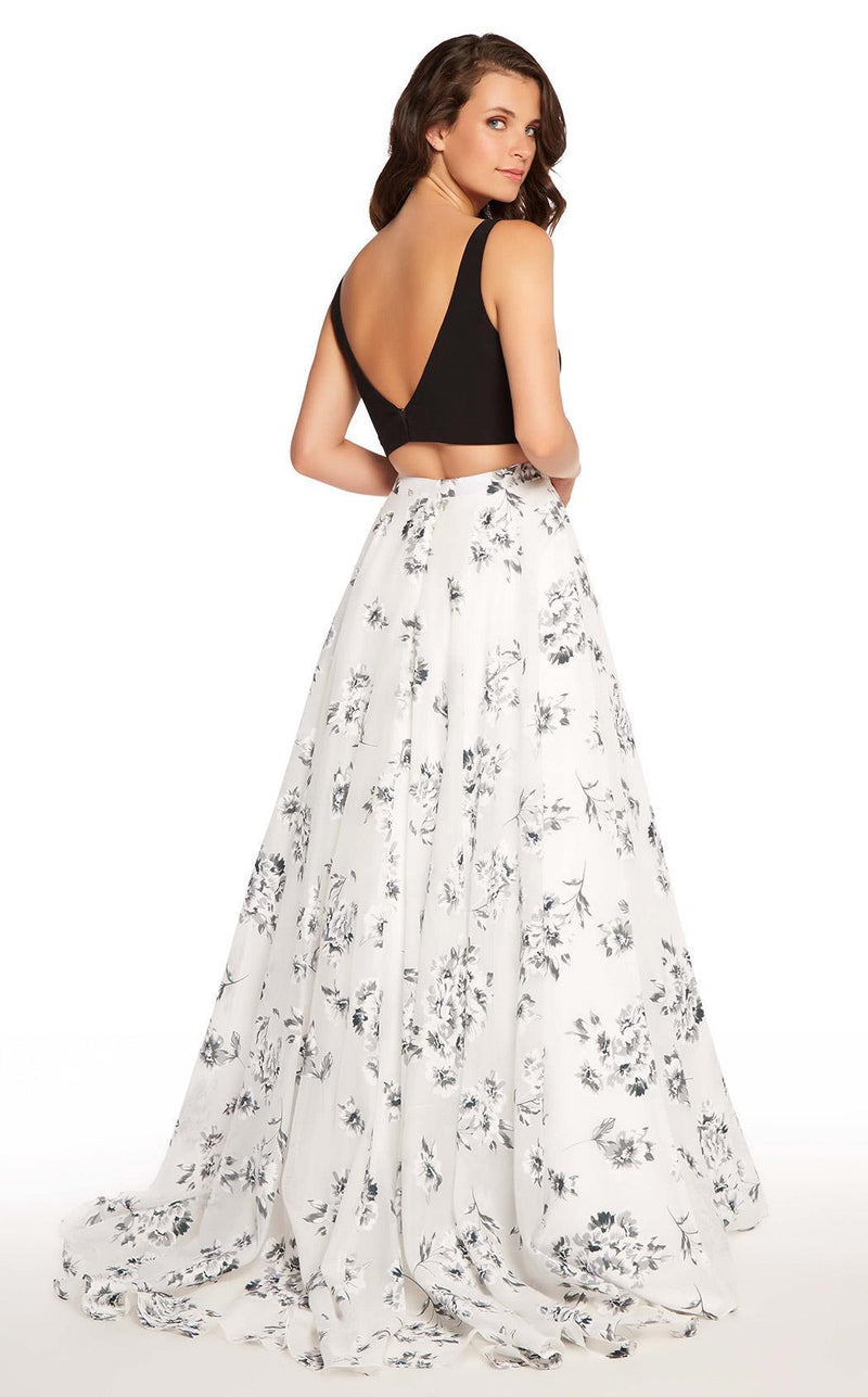 Alyce 60182 Diamond White/Black