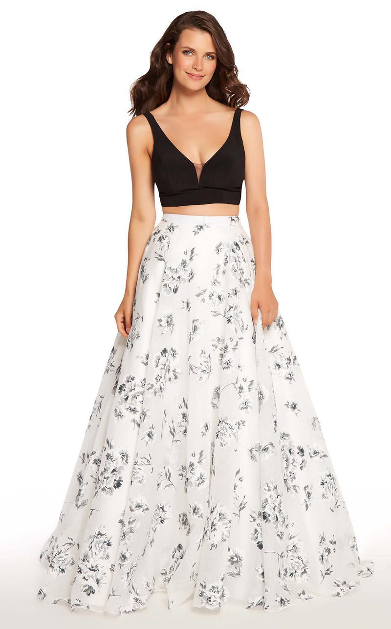 Alyce 60182 Diamond White/Black