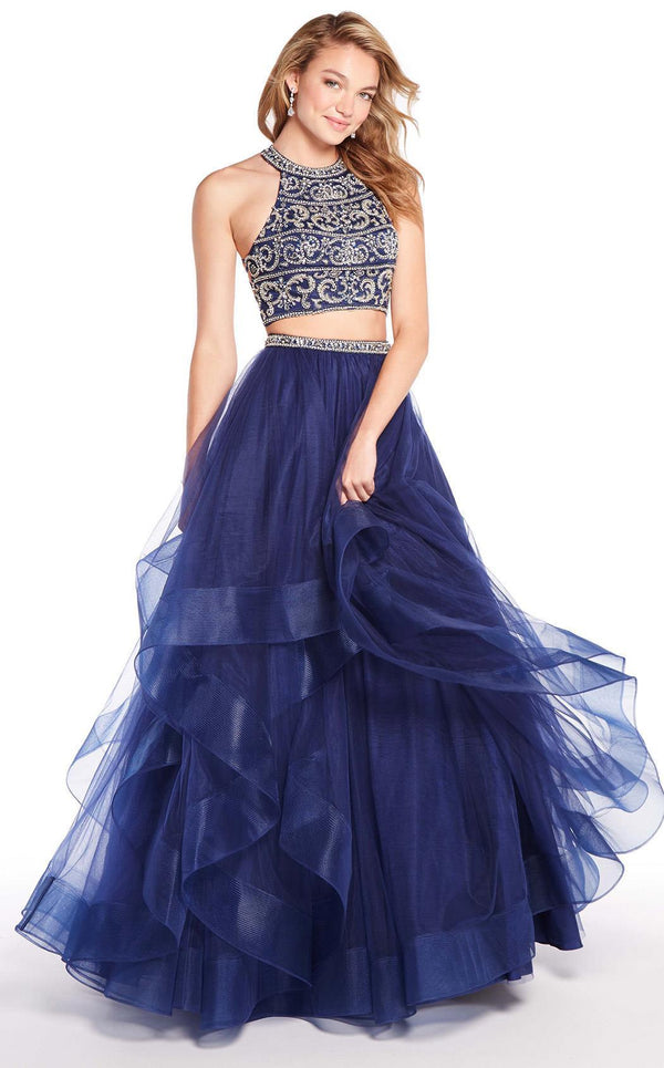 Alyce 60209 Navy/Gold