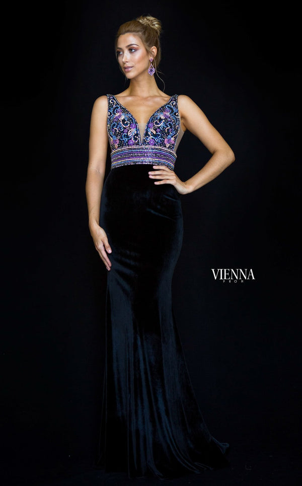 Vienna Prom V8448 Black