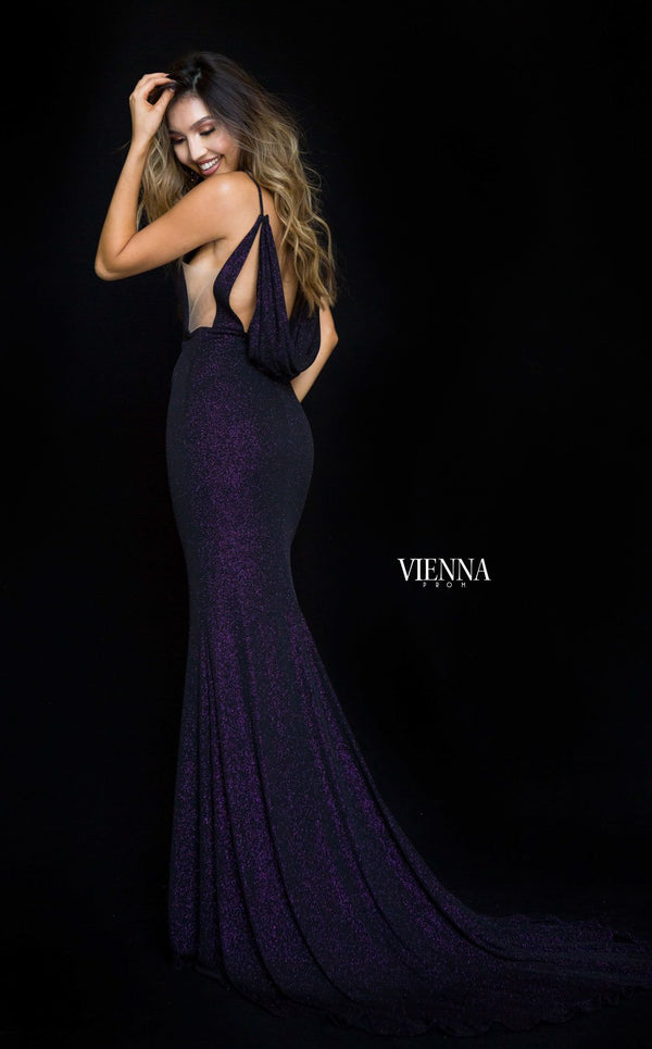 Vienna Prom V8455 Purple