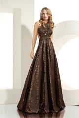 MNM Couture 8638 Brown