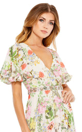Mac Duggal 9079 Floral-Multi