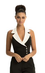 Johnathan Kayne 9082 Black/Ivory