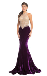 Johnathan Kayne 9087 Purple/Gold