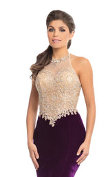 Johnathan Kayne 9087 Purple/Gold