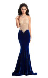 Johnathan Kayne 9087 Royal/Gold