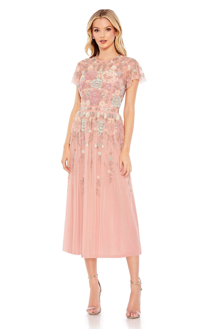 Mac Duggal 9134 Dusty Rose