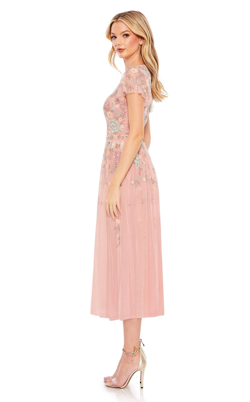 Mac Duggal 9134 Dusty Rose