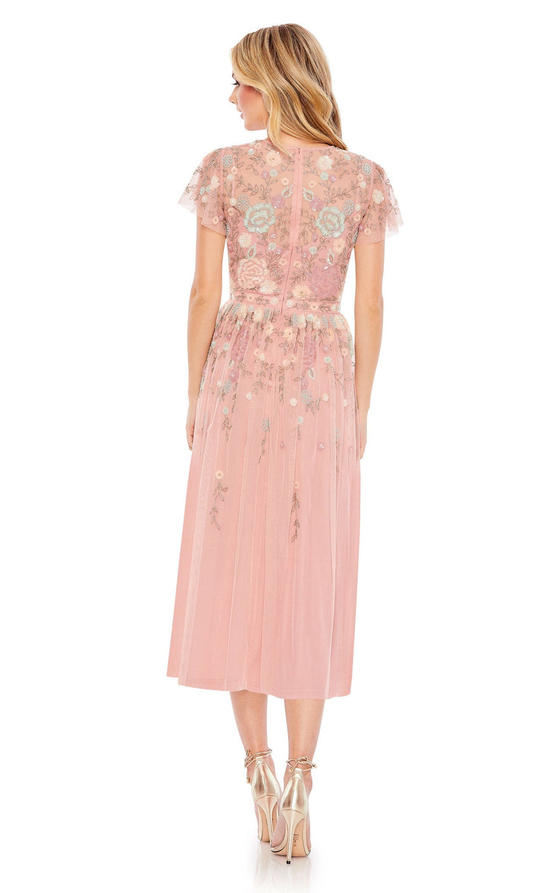 Mac Duggal 9134 Dusty Rose