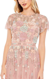 Mac Duggal 9134 Dusty Rose