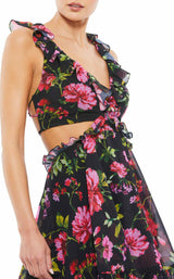 Mac Duggal 9155 Black Multi