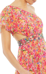 Mac Duggal 9157 Pink Multi