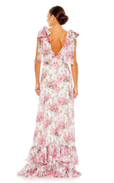 Mac Duggal 9178 White Multi