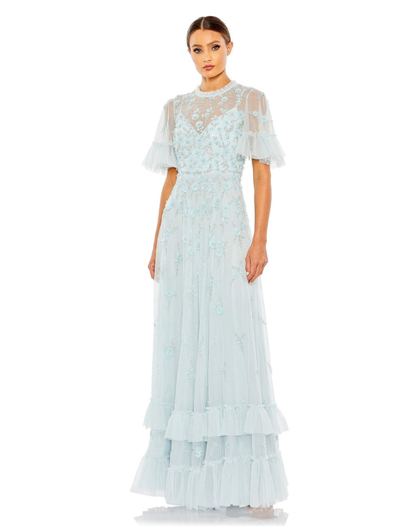 Mac Duggal 9199 Powder-Blue