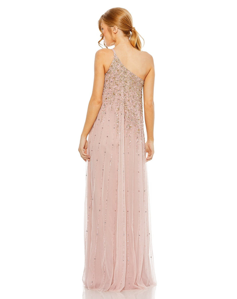 Mac Duggal 9224 Porcelain-Gold