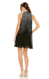 Mac Duggal 9225 Dress Black-Silver