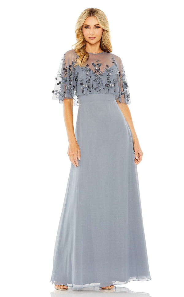 Mac Duggal 9229 Slate-Blue