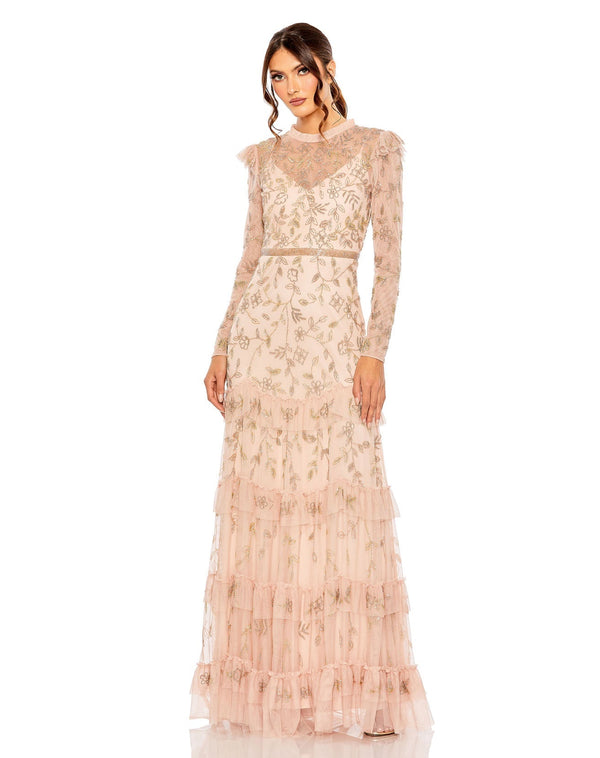 Mac Duggal 9237 Blush