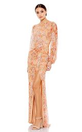 Mac Duggal 93547 Apricot