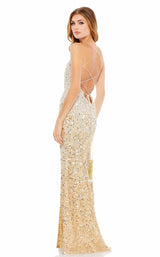 Mac Duggal 93553M Champagne/Silver