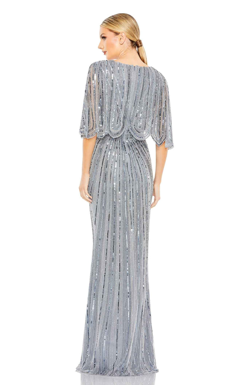 Mac Duggal 93583 Slate Blue