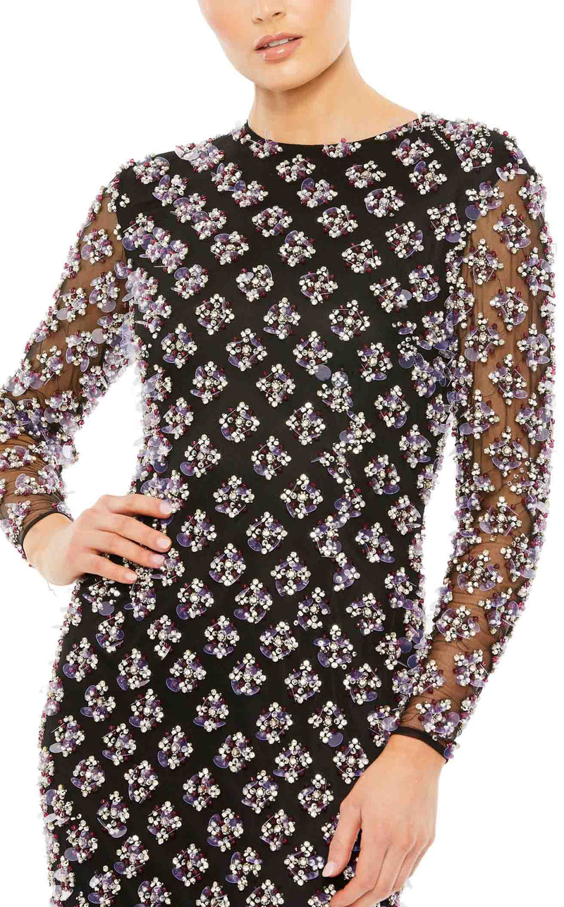 Mac Duggal 93618 Black