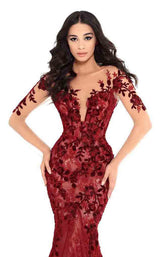 Tarik Ediz 93669 Burgundy