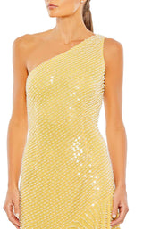 Mac Duggal 93741 Yellow
