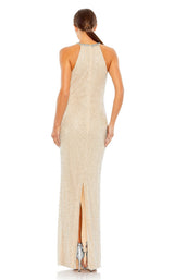 Mac Duggal 93742 Nude/Silver