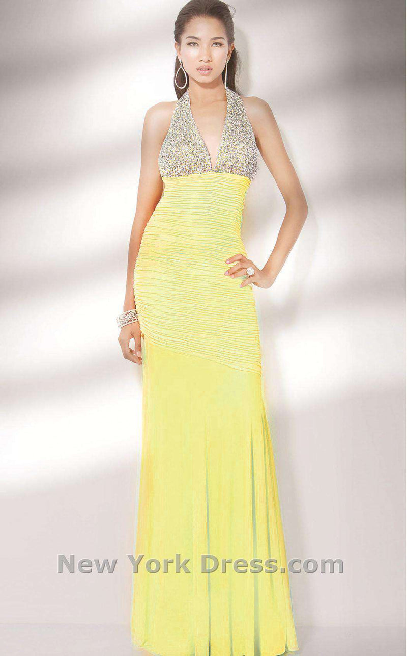 Jovani 7564 Yellow