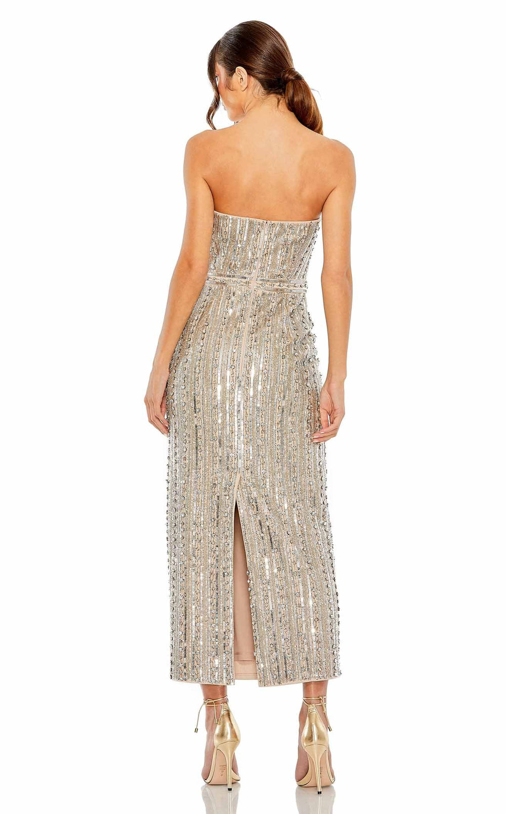 Mac Duggal 93831 Nude