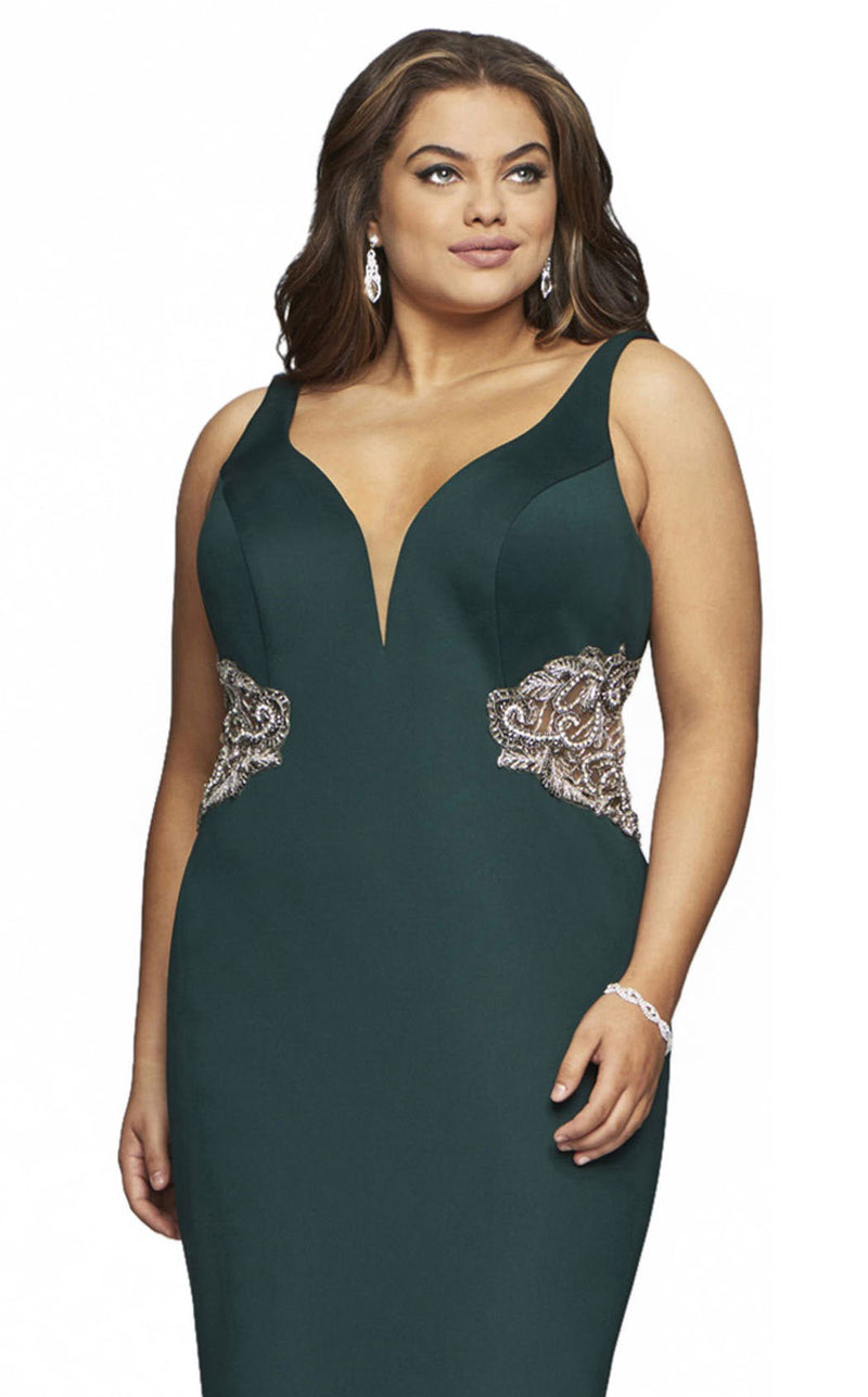 Faviana 9448 Dark Green