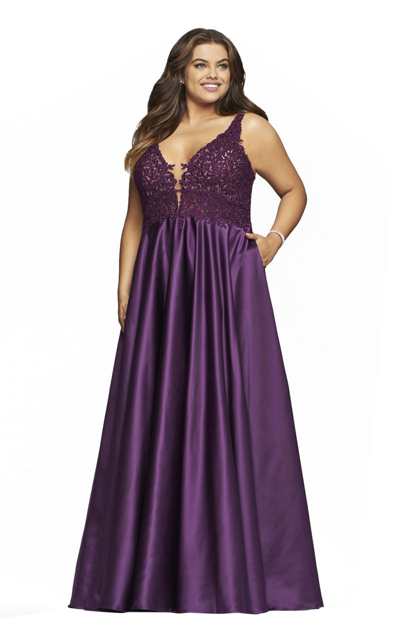 Faviana 9462 Plum