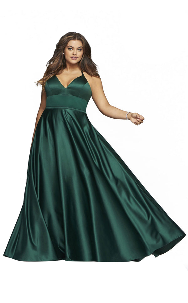 Faviana 9466 Hunter Green